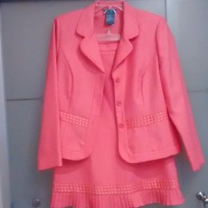 Koret Tangerine Career Skirt Suit